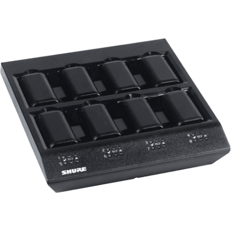 SHURE Chargeur pour 8 accus SB900A