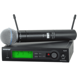 SHURE Système main Beta58 - Bande J3 - 572 à 596 MHz