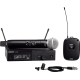 SHURE Système mixte main SM58 + Cravate WL185 - 562-606 MHz