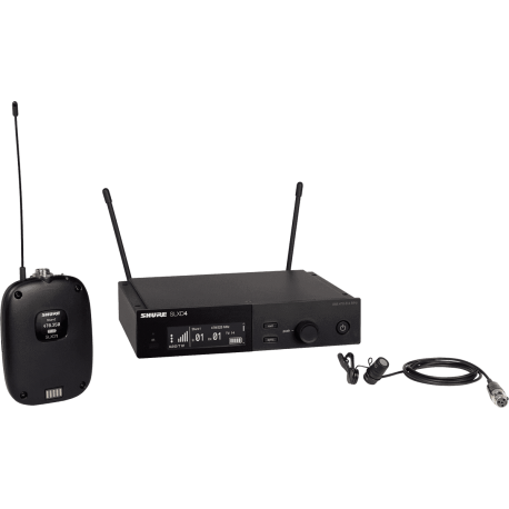 SHURE Système complet Cravate WL185 - Bande H56 - 518-562 MHz
