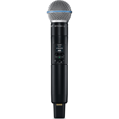SHURE Emetteur main Beta58 - Bande J53 - 562-606 MHz