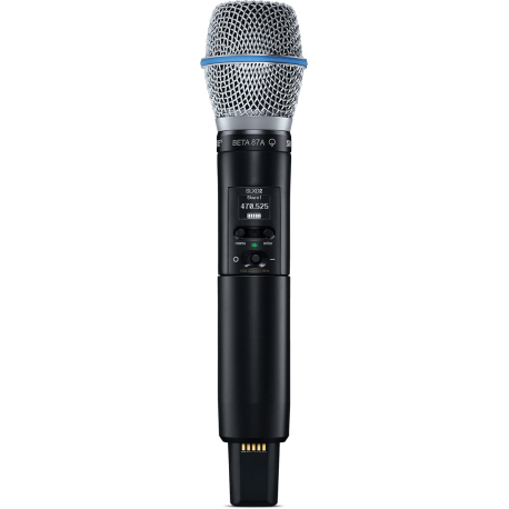 SHURE Emetteur main Beta87A - Bande J53 - 562-606 MHz