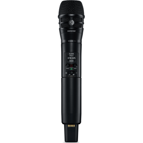 SHURE Emetteur main KSM8 noir - Bande H56 - 518-562 MHz