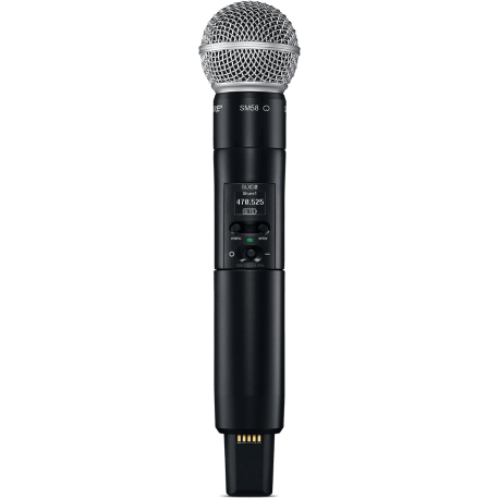 SHURE Emetteur main SM58 - Bande J53 - 562-606 MHz