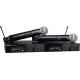SHURE Système complet double SLX-D main SM58 - 823-832/863-865 MHz
