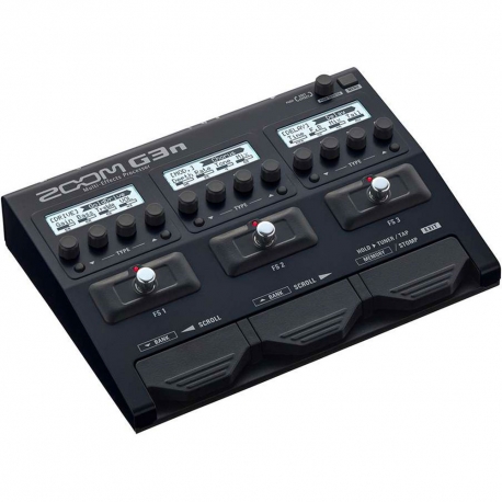 ZOOM G3n - Pédalier multi-effets et simulateur d'amplis - pour guitare électrique