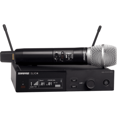 SHURE Système complet Main SM86 - Bande J53 - 562-606 MHz
