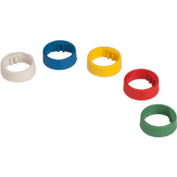 SHURE 5 anneaux de couleur pour QLXD2 / ULXD2
