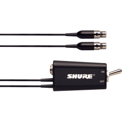 SHURE Mute pour 2 émetteurs ceinture