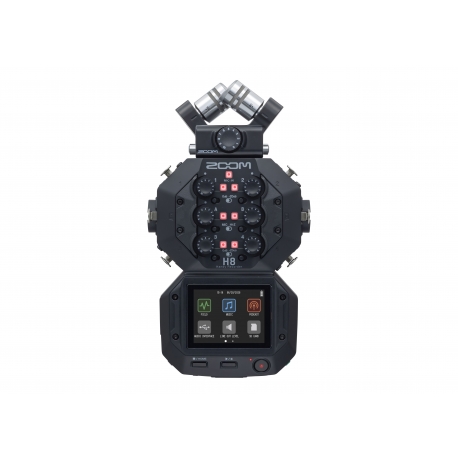 ZOOM H8 - Enregistreur de terrain 12 pistes - 1x microphone XY amovible, 4x entrées XLR et 2x XLR combo