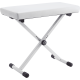 K&M Banc de clavier blanc
