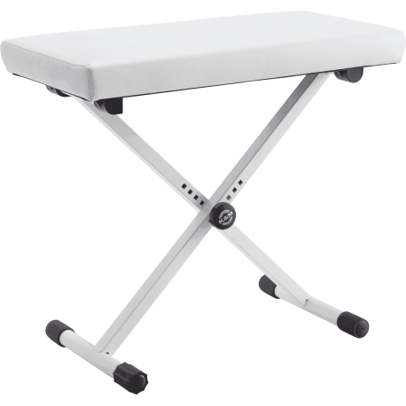 K&M Banc de clavier blanc