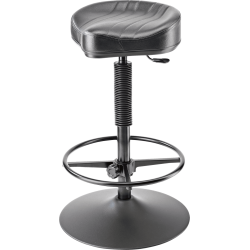 K&M Tabouret ergonomique siège pneumatique base ronde