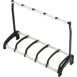 K&M Support universel Guardian translucide pour 5 guitares