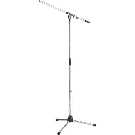 K&M Pied perche de micro chrome