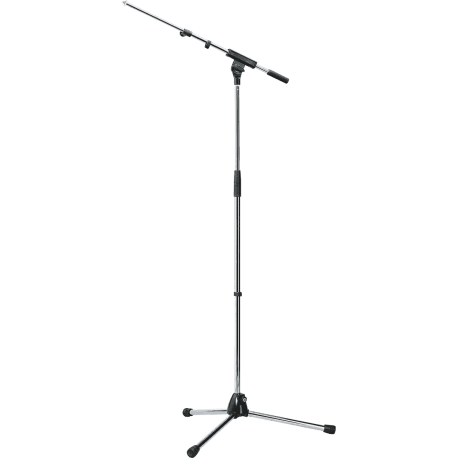 K&M Pied perche de micro chrome