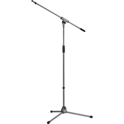 K&M Pied perche de micro gris
