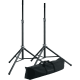 K&M Pack de pieds d'enceinte et housse