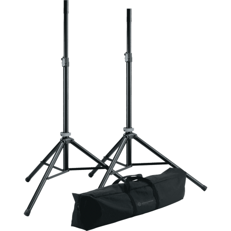 K&M Pack de pieds d'enceinte et housse