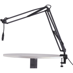 K&M Perche de micro de table avec câble