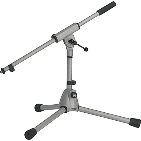 K&M Pied perche de micro gris