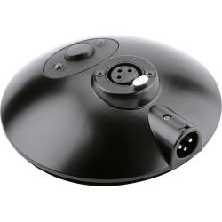 K&M Socle micro de table avec bouton poussoir