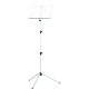 K&M Pupitre pliable métal blanc