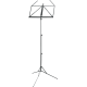 K&M Pupitre pliable nickelé noir