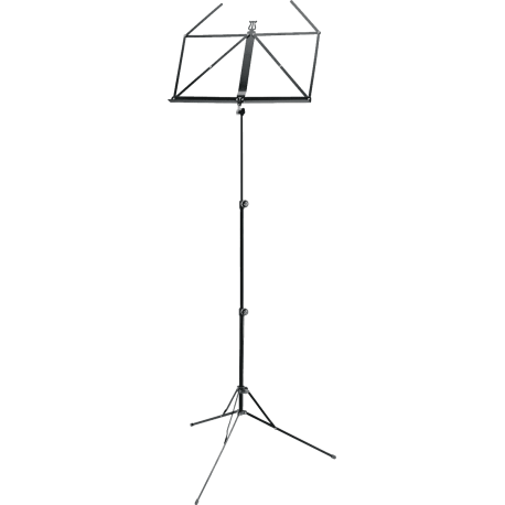 K&M Pupitre pliable nickelé noir