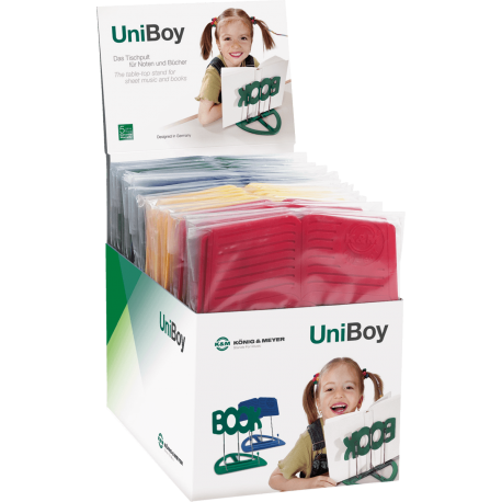 K&M Pack de 22 pupitres de table colorés UniBoy