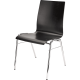K&M Chaise hêtre contreplaqué noir