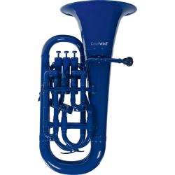 COOLWIND Euphonium Sib en plastique bleu nuit