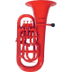 COOLWIND Euphonium Sib en plastique rouge