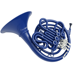 COOLWIND Cor d'harmonie en plastique bleu nuit