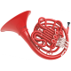 COOLWIND Cor d'harmonie en plastique rouge