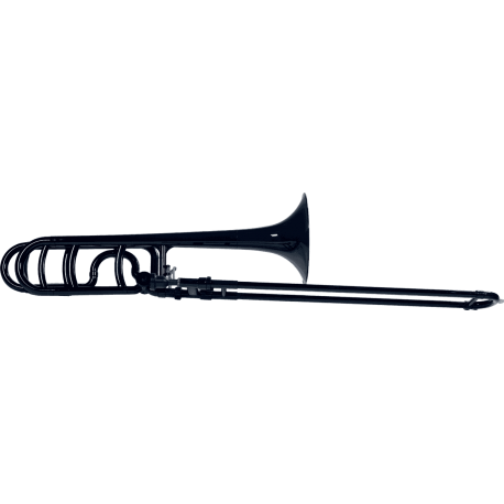 COOLWIND Trombone complet en plastique noir