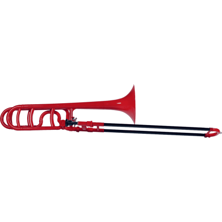 COOLWIND Trombone complet en plastique rouge