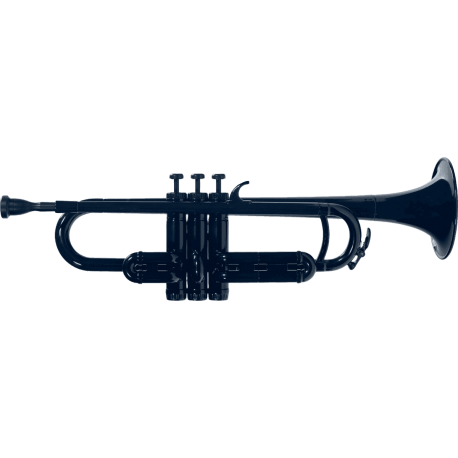 COOLWIND Trompette Sib en plastique noir