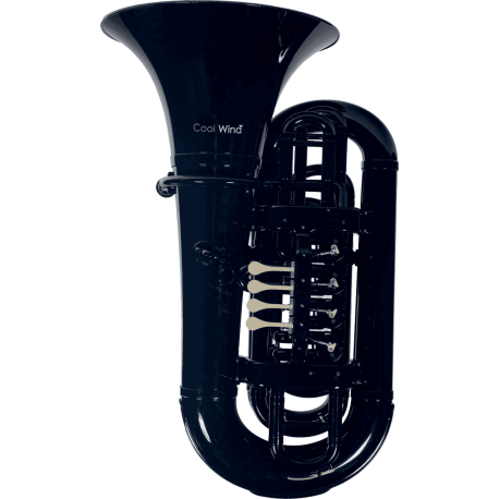 COOLWIND Tuba en plastique noir