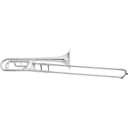 JUPITER Trombone complet semi-professionnel plaqué argent JTB1150FSQ