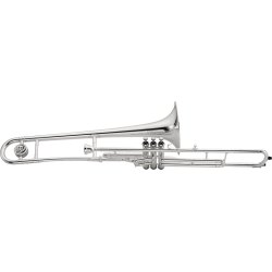 JUPITER Trombone à pistons Ut plaqué argent JTB720VS