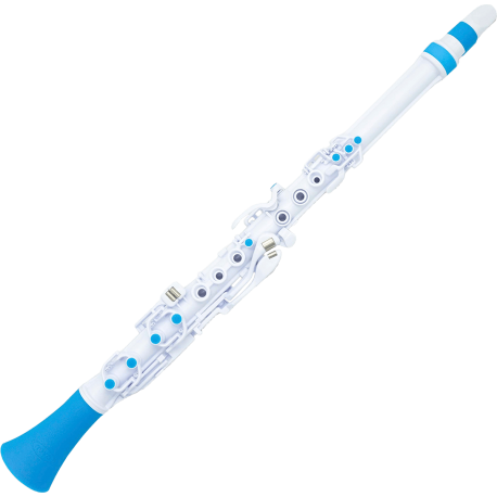 NUVO Clarinette ABS blanche et bleue