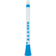 NUVO Clarinette d'éveil ABS blanche et bleue
