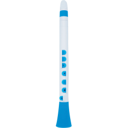 NUVO Clarinette d'éveil ABS blanche et bleue
