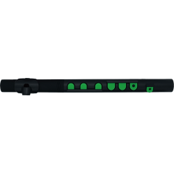 NUVO Flûte traversière d'éveil ABS noire et verte