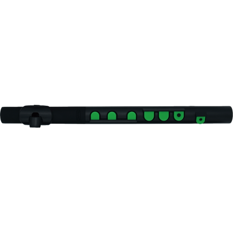 NUVO Flûte traversière d'éveil ABS noire et verte