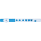 NUVO Flûte traversière d'éveil ABS blanche et bleue
