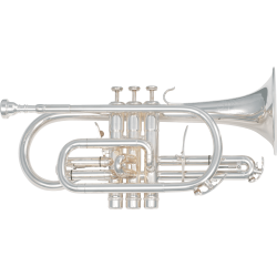 SML PARIS Cornet Sib triggers plaqué argent