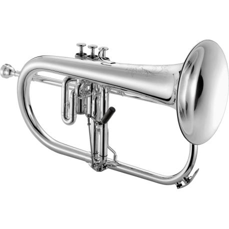 XO Bugle Sib professionnel plaqué argent XO1646RSS