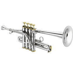 XO Trompette piccolo plaquée argent XO1700S